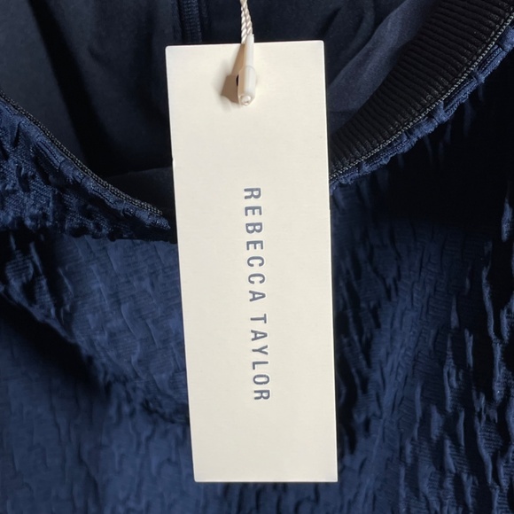 NEW Rebecca Taylor Skirt Womens 4 blue pencil midi designer classic - Picture 6 of 11